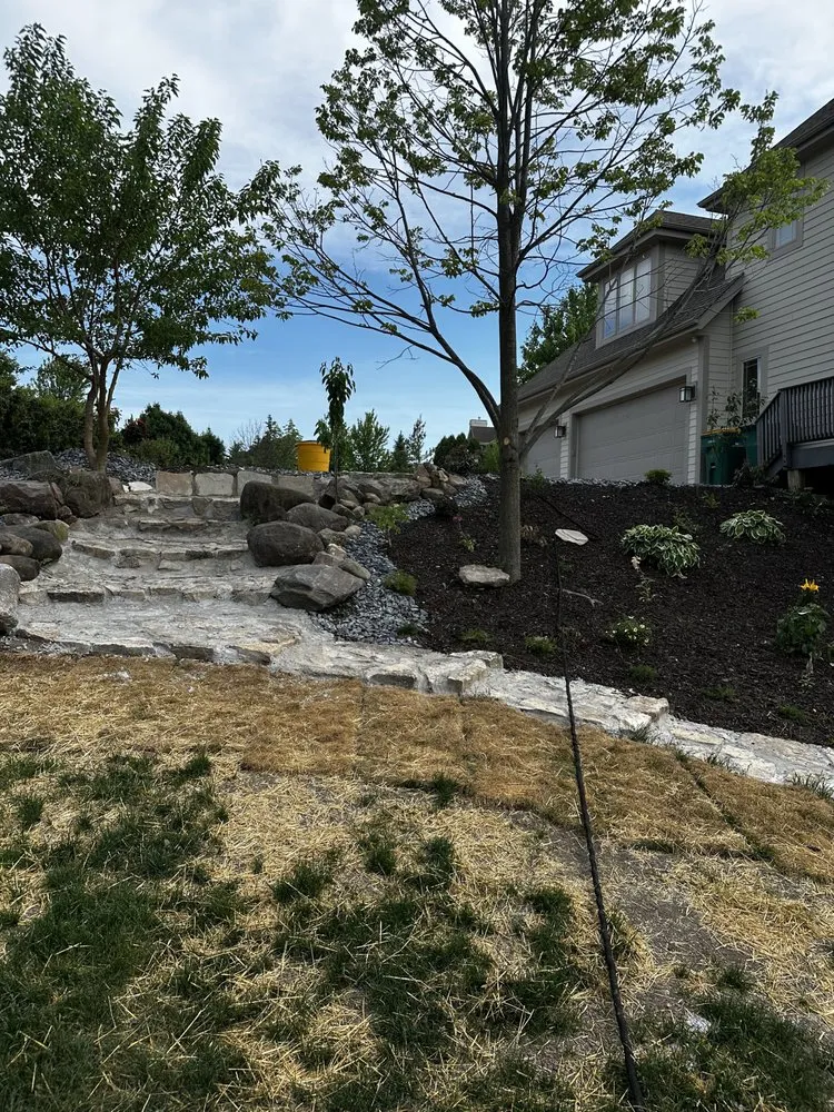 Top-rated lawn mowing service for beautiful yards in Hartland, WI by Tili's Landscaping