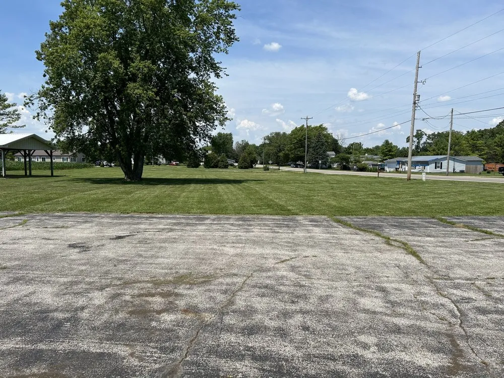 Professional lawn mowing service in Grove City, OH by Tilley Turf