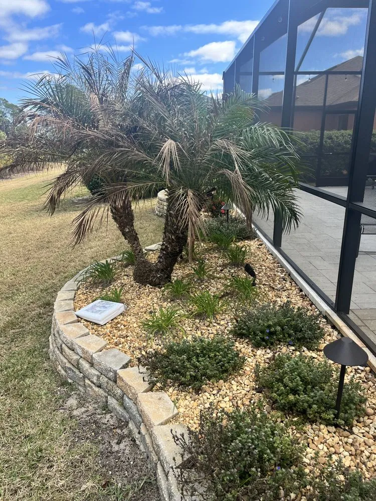 Professional yard maintenance in Brooksville, FL by Tillys Garden and Landscape