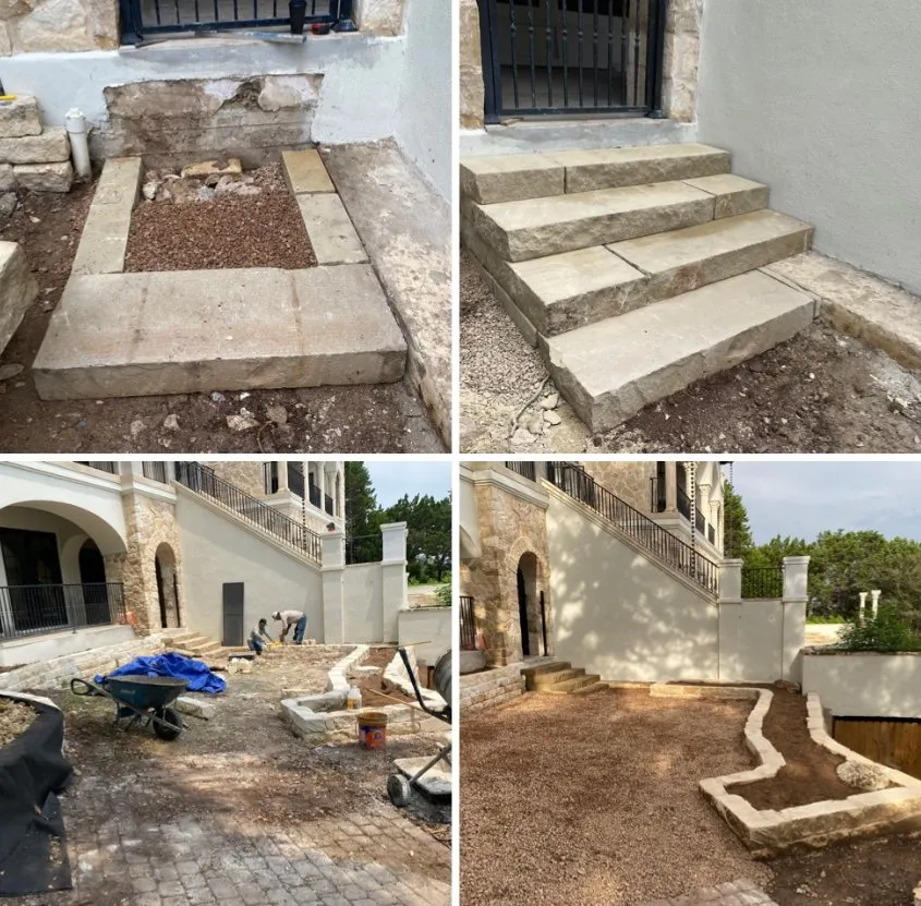 Affordable garden landscaping for beautiful yards in Austin, TX by Tilo's Tree Trimming Services