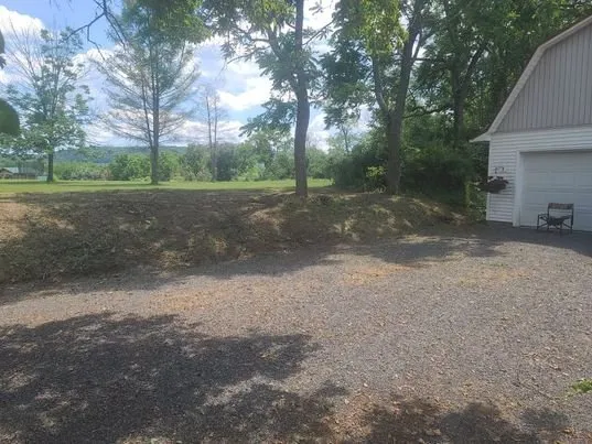 Local landscape installation in Bloomsburg, PA - Tim Todd Hauling