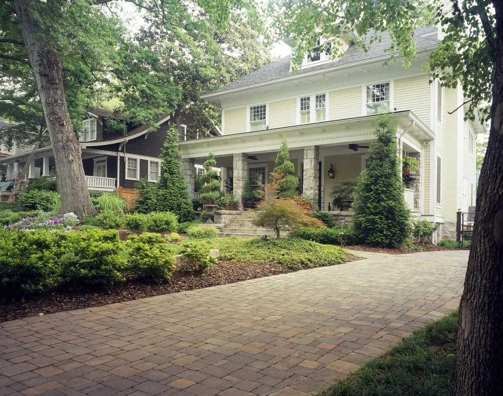 Custom landscape design for homes across Atlanta, GA - Tim U Mcowen & Associates