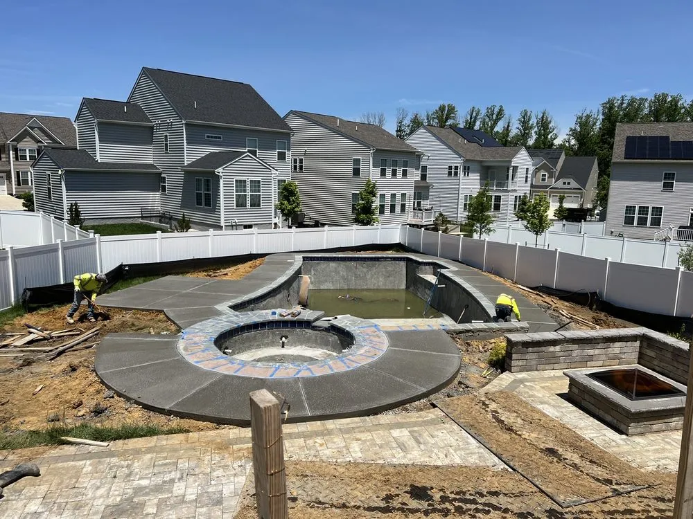 Custom landscape design in Lanham, MD - Timan Landscape