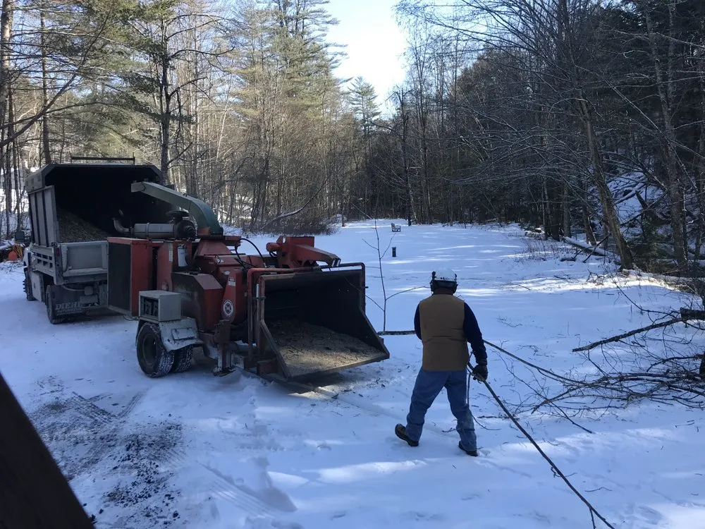 Custom residential landscaping in Barnard, VT - Timber Tender