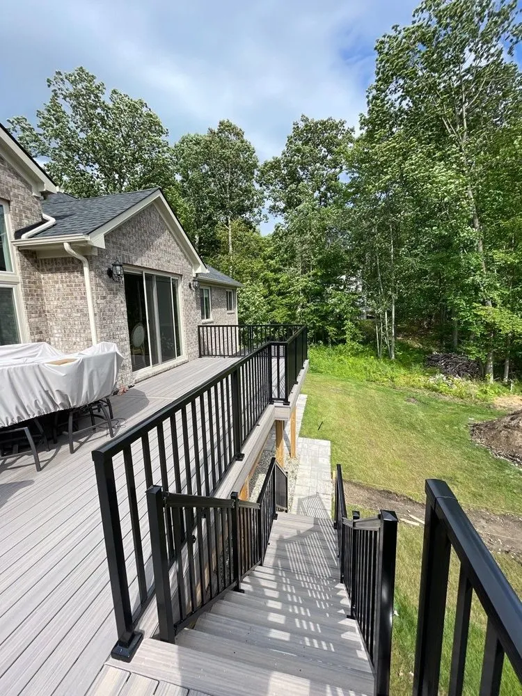 Professional yard cleanup service with custom design across Metamora, MI - Timbercrest Construction