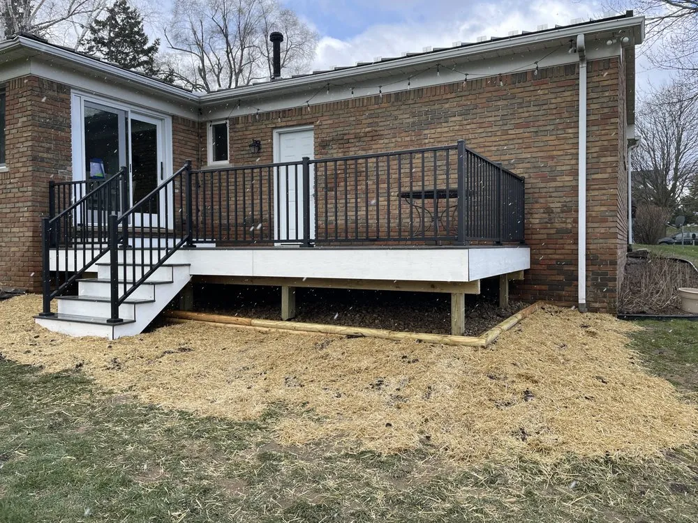 Custom yard maintenance for homes in Metamora, MI by Timbercrest Construction