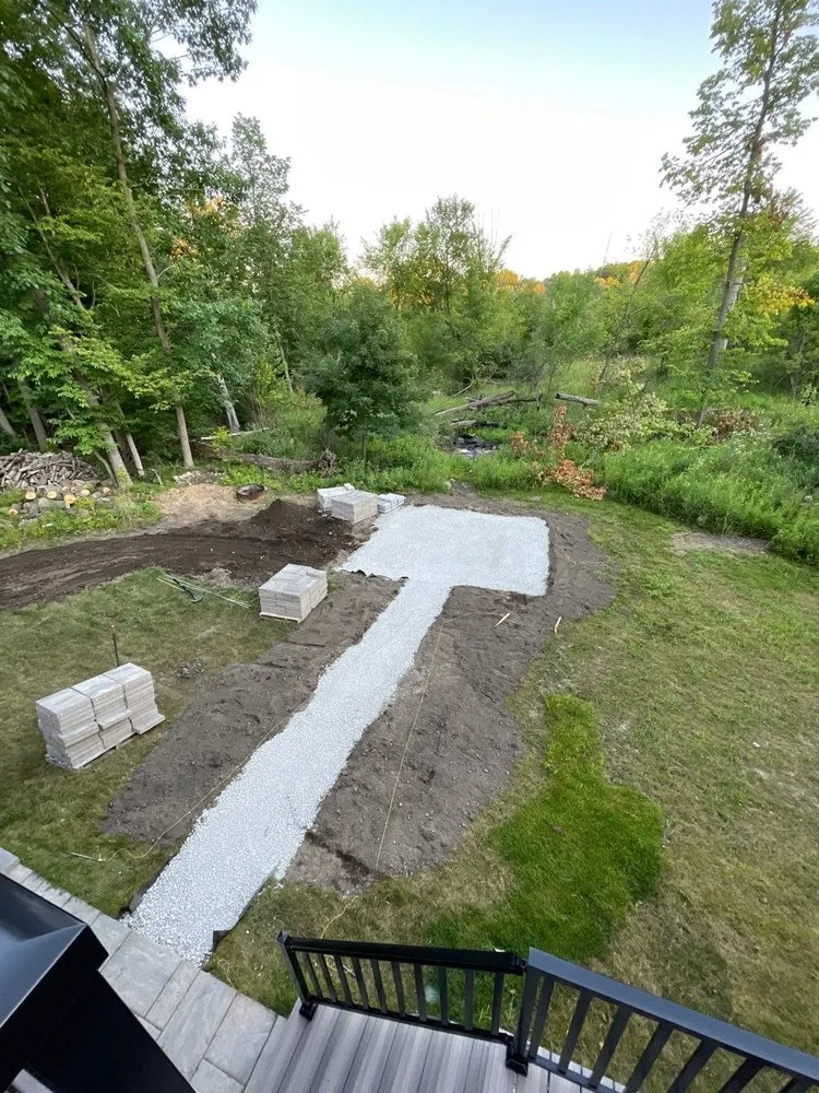 Trusted lawn care service for residential properties in Metamora, MI by Timbercrest Construction