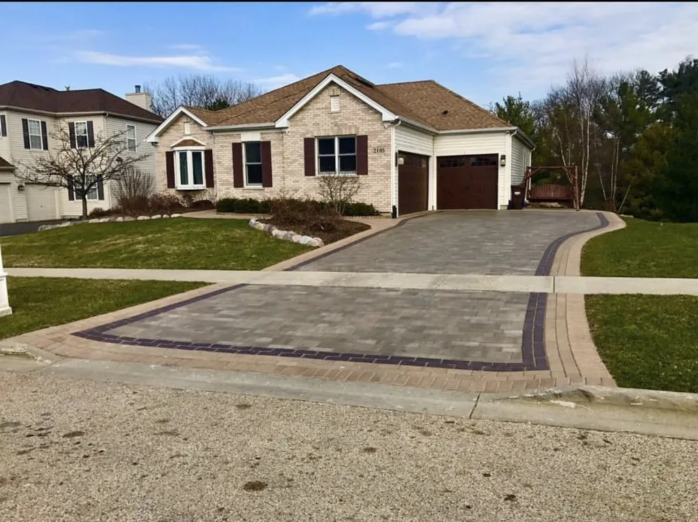 Professional landscape design in Harvard, IL by Timbergreen