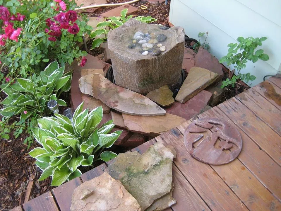 Local garden landscaping for year-round maintenance in Loveland, CO by Timberland Fence, Lawn, and Landscape