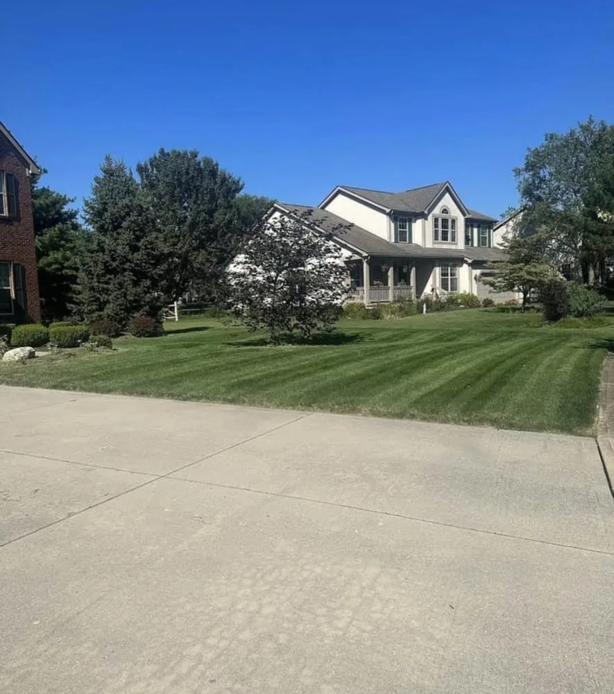 Custom outdoor landscaping in Pataskala, OH by Timberland Pros Landscaping