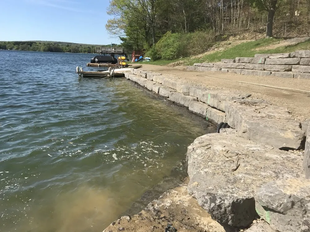 Top-rated residential landscaping in East Aurora, NY by Timberline Hardscapes