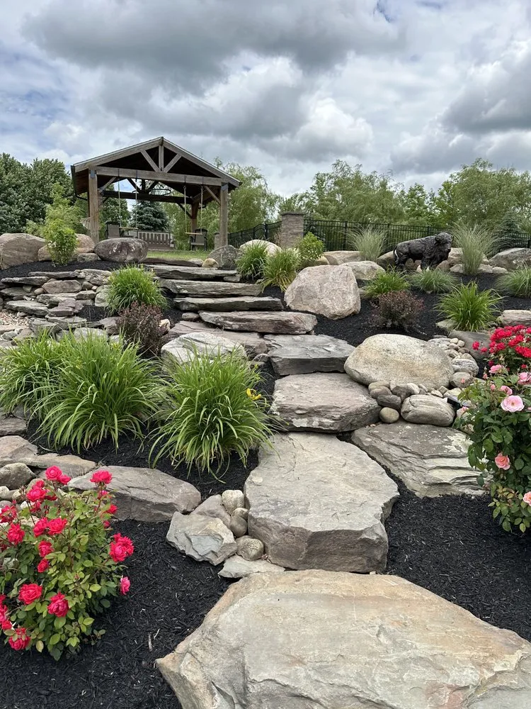 Trusted lawn care service in East Aurora, NY by Timberline Hardscapes