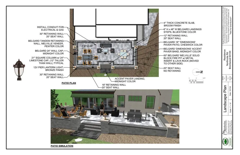 Professional residential landscaping in Webster Groves, MO by Timberline Landscapes