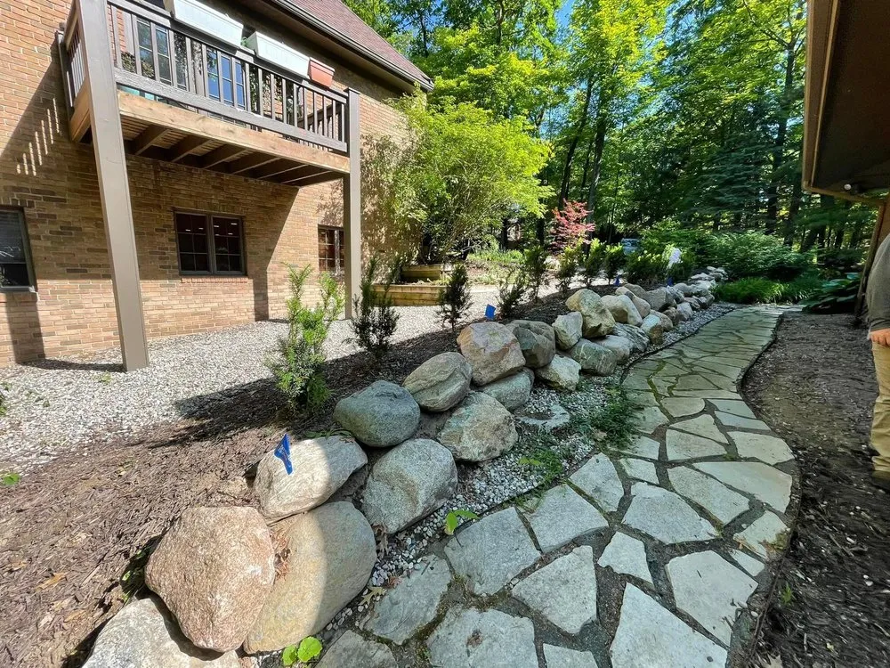 Custom yard maintenance in Rockford, MI by Timberline Landscaping & Management