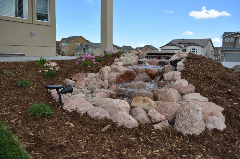 Top-rated landscaping services with custom design across Colorado Springs, CO - Timberline Landscaping