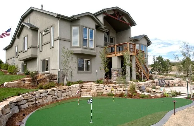 Local yard maintenance with custom design in Colorado Springs, CO by Timberline Landscaping