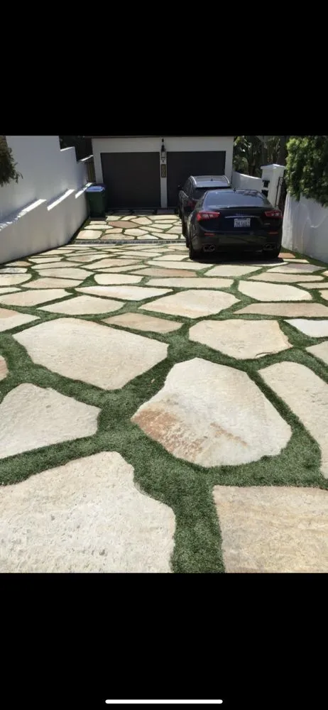 Custom outdoor landscaping in Los Angeles, CA by Timbermen Tree service & Landcaping