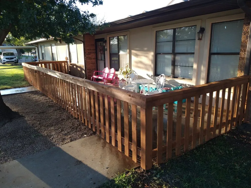 Custom residential landscaping in Lubbock, TX by Timco Services