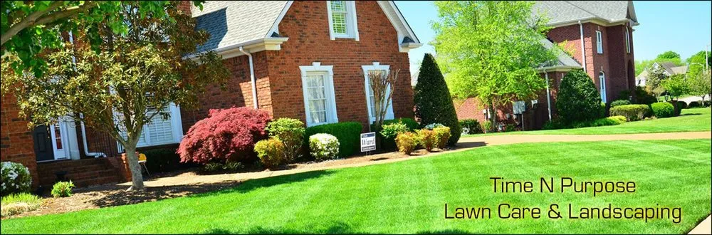Custom lawn mowing service in Columbia, MO - Time N Purpose Lawn Care & Landscaping