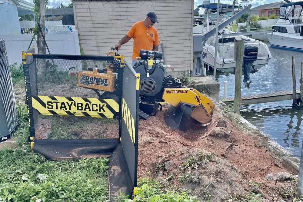 Local yard maintenance in Daytona Beach, FL by Time To Grind - Stump Grinding