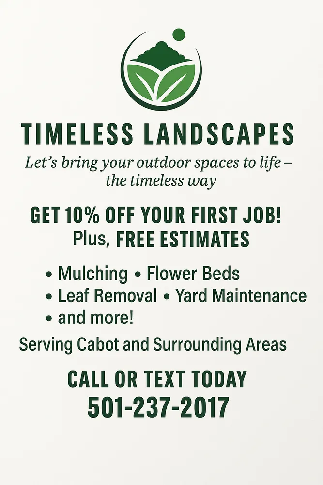 Affordable residential landscaping in Ward, AR by Timeless Landscapes