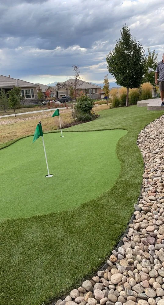 Professional landscaping services for residential properties in Colorado Springs, CO by Timeless Turf & Outdoors