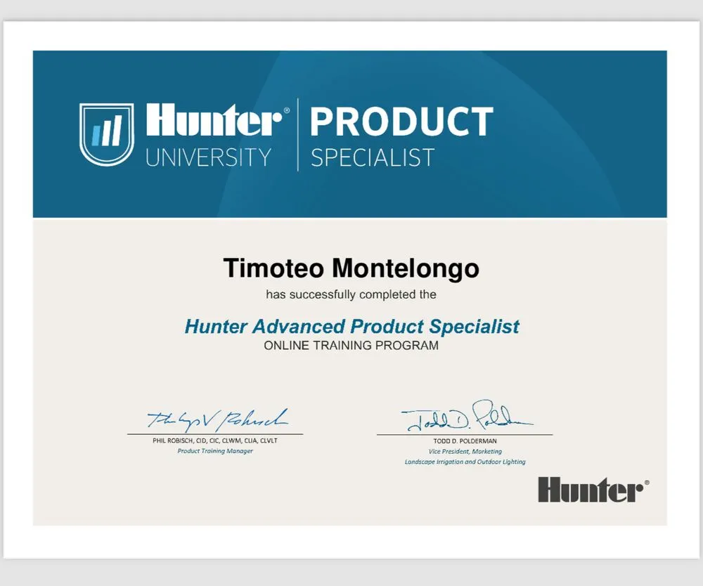 Reliable residential landscaping experts serving Wimauma, FL - Timothy on Time Irrigation and Landscape