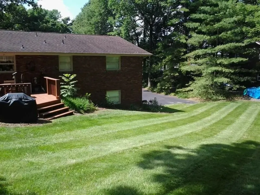 Affordable lawn mowing service with custom design in Kingsport, TN by Tim's Affordable Lawncare