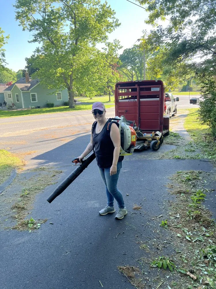 Professional landscape design in Berrien Springs, MI by Tim's Helping Hands