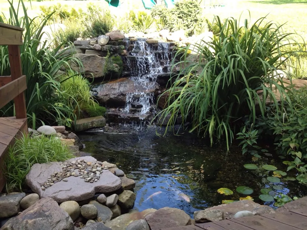 Expert outdoor landscaping with custom design in Morgantown, WV by Tim's Landscaping