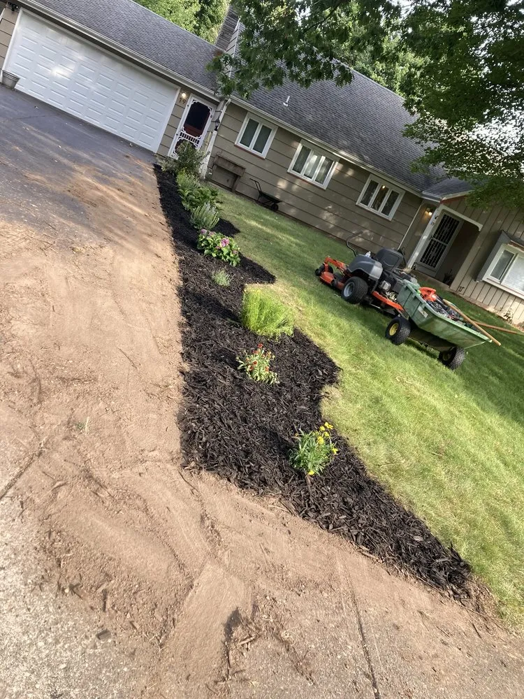 Custom outdoor landscaping in Rochester, NY by Tim's Lawn And Landscape