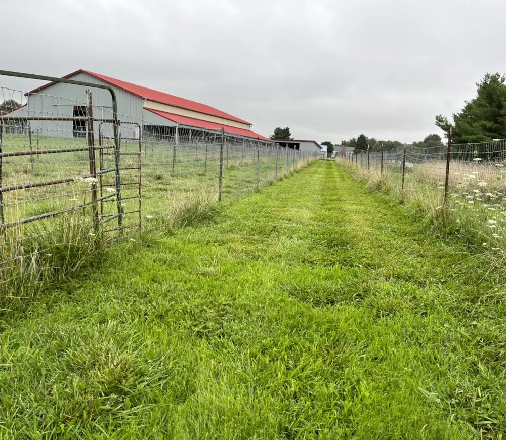 Professional landscape installation with custom design in Lebanon, OH by Tims Lawn Care