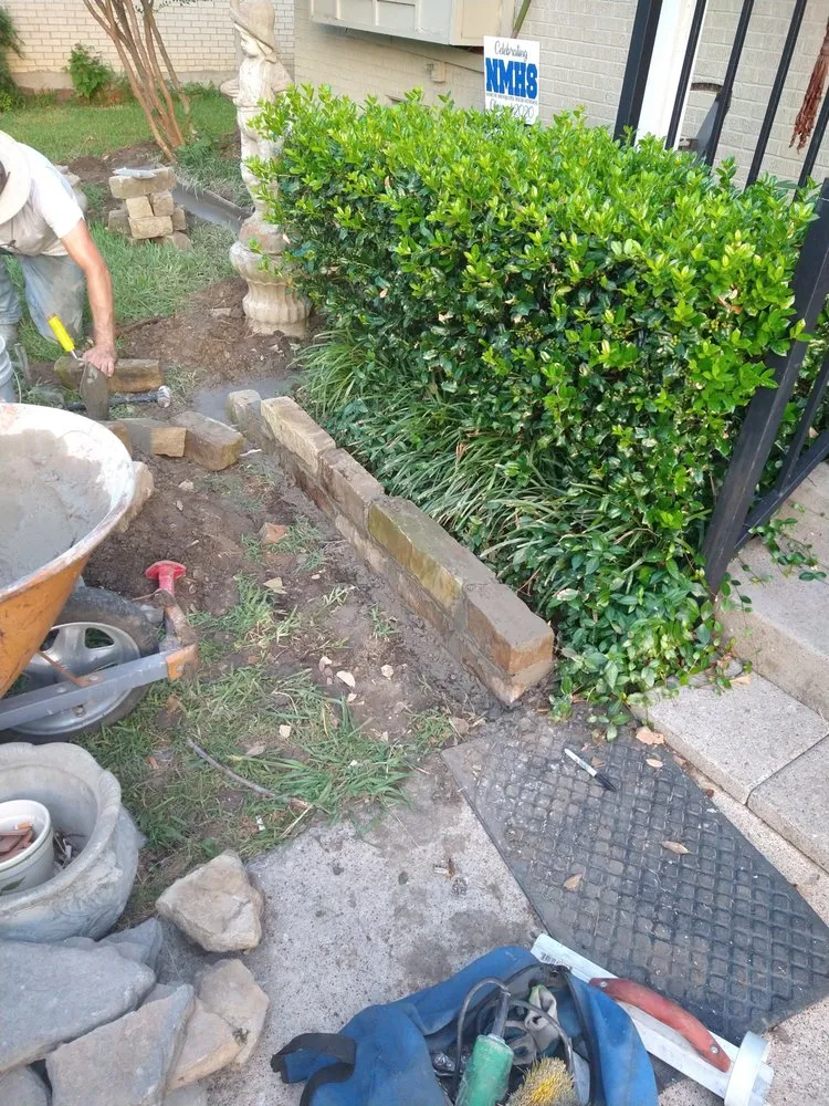 Professional residential landscaping for outdoor upgrades in Mesquite, TX by Tims Lawn Care