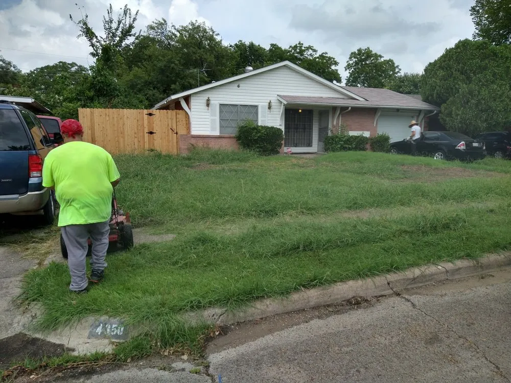 Reliable lawn mowing service in Mesquite, TX - Tims Lawn Care