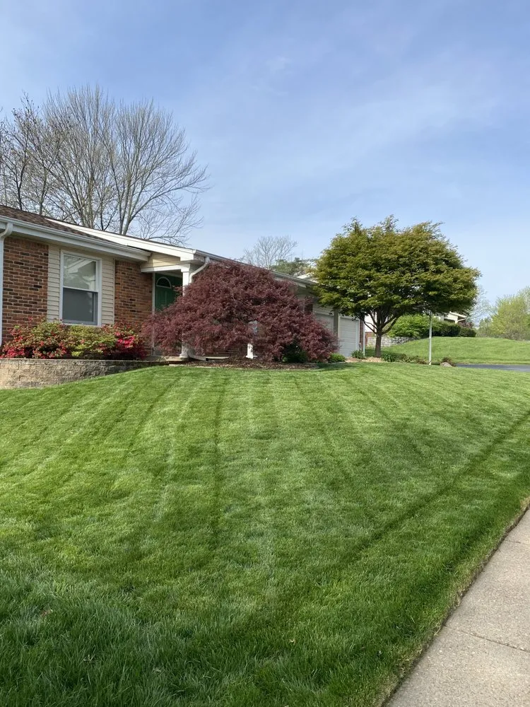 Top-rated outdoor landscaping for residential properties in Saint Louis, MO by Tims Mow and Blow