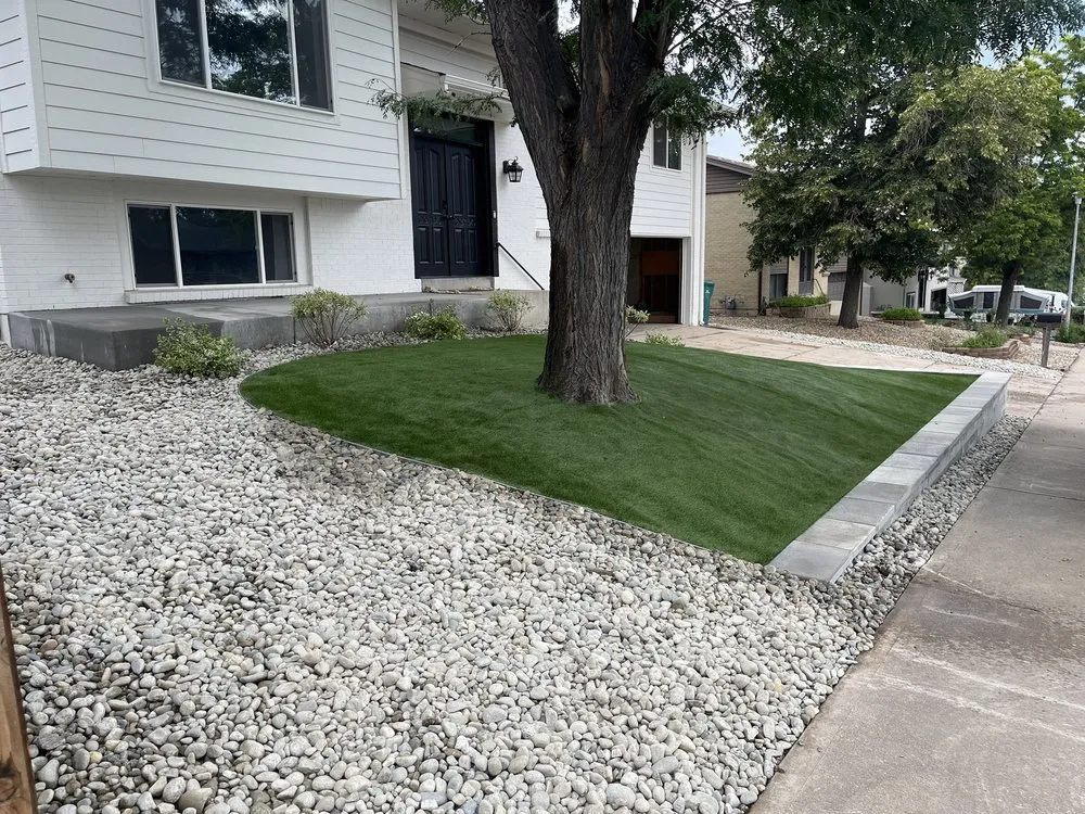 Custom landscape installation in Centennial, CO - Tim's Sprinkler