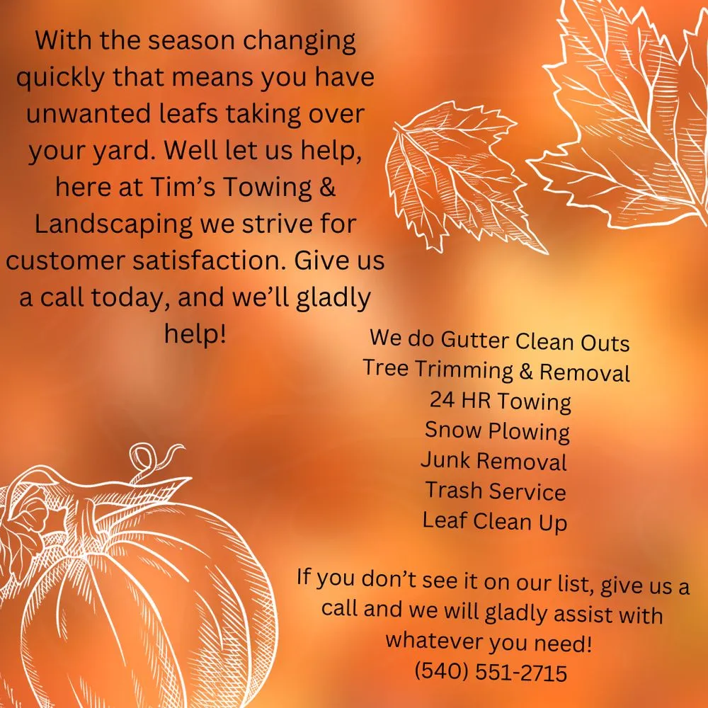 Affordable landscape design experts serving Martinsburg, WV - Tim’s Towing & Landscaping