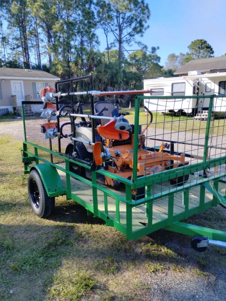 Trusted landscape design for homes in Oak Hill, FL by Tindalls Quality Cuts