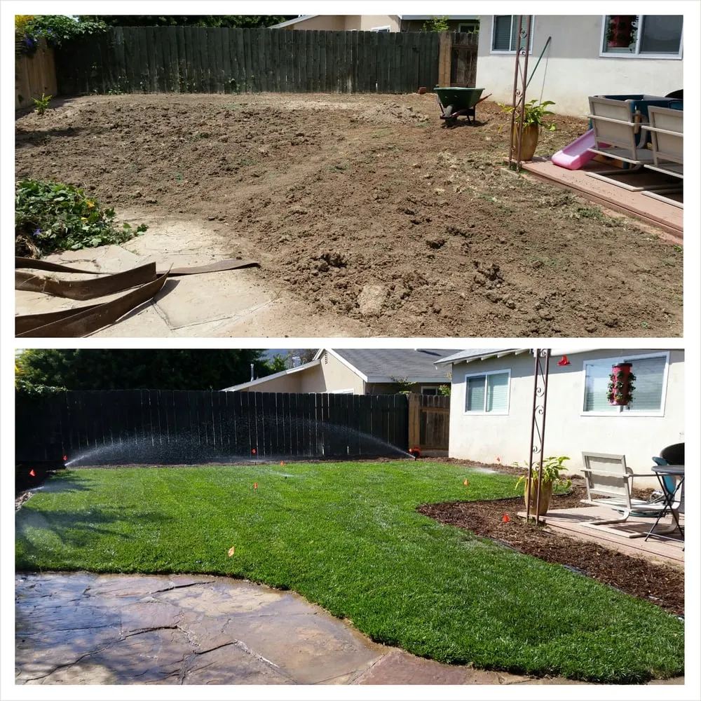 Top-rated residential landscaping with custom design in San Diego, CA by Tinh's Lawn Care and irrigation