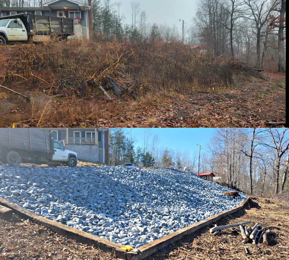 Professional landscape installation near you in Nebo, NC by Tino Landscapes