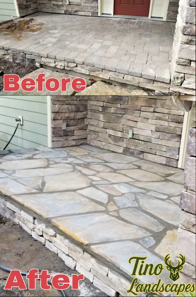 Top-rated garden landscaping in Nebo, NC by Tino Landscapes