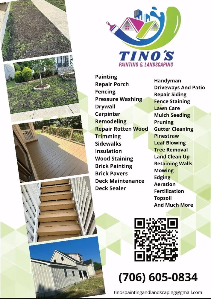 Professional residential landscaping in Pittsboro, NC by Tino's Painting And Landscaping