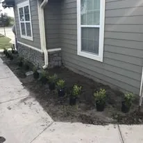 Professional garden landscaping for homes in Starke, FL by Tinsler Landscaping Services