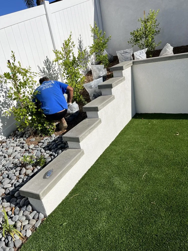 Local residential landscaping in Fontana, CA by Tiori’s Landscape Services
