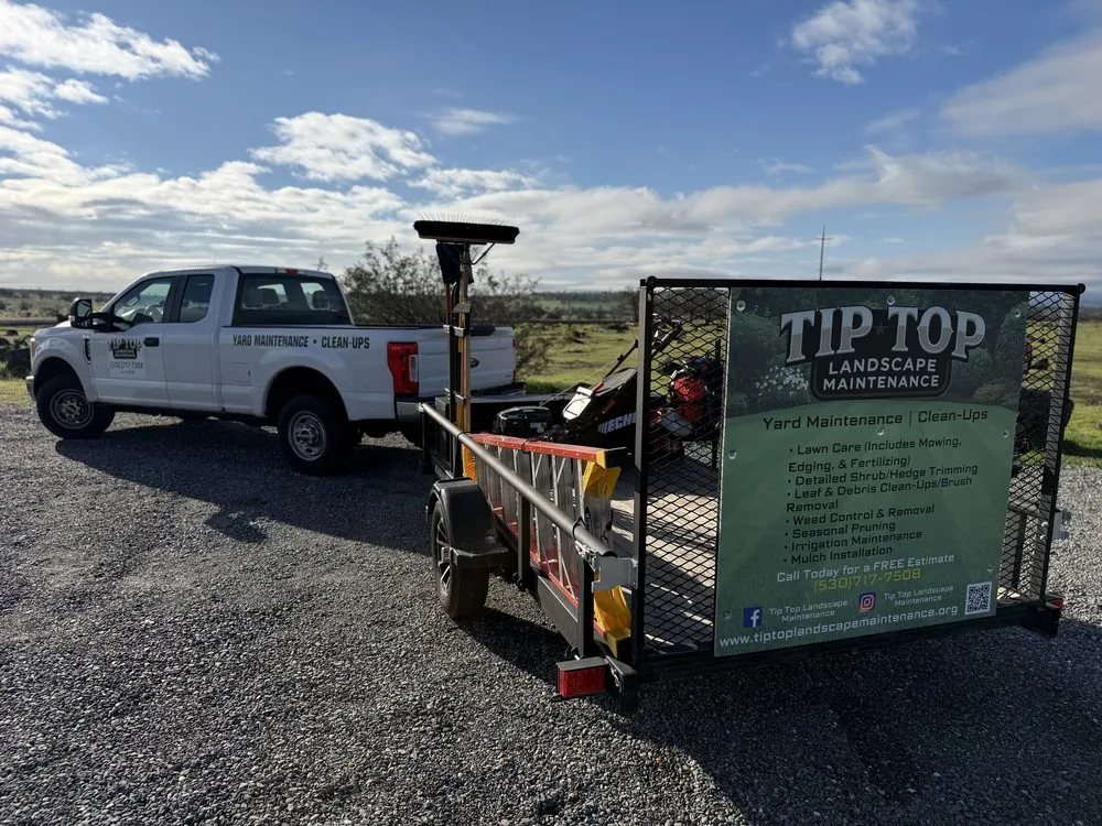 Reliable lawn care service in Red Bluff, CA - Tip Top Landscape Maintenance