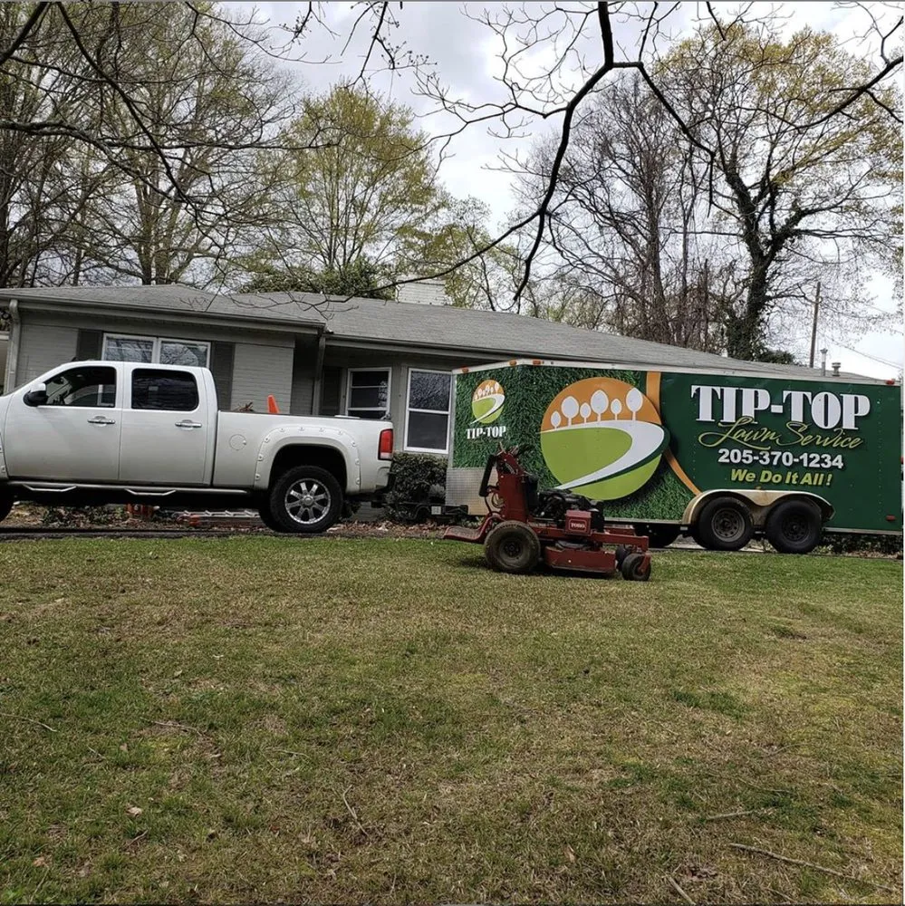 Local outdoor landscaping in Trussville, AL by Tip-Top Lawn Service