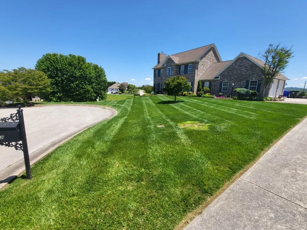 Top-rated landscape installation with custom design in Morristown, TN by Tip Top Lawns And Landscaping