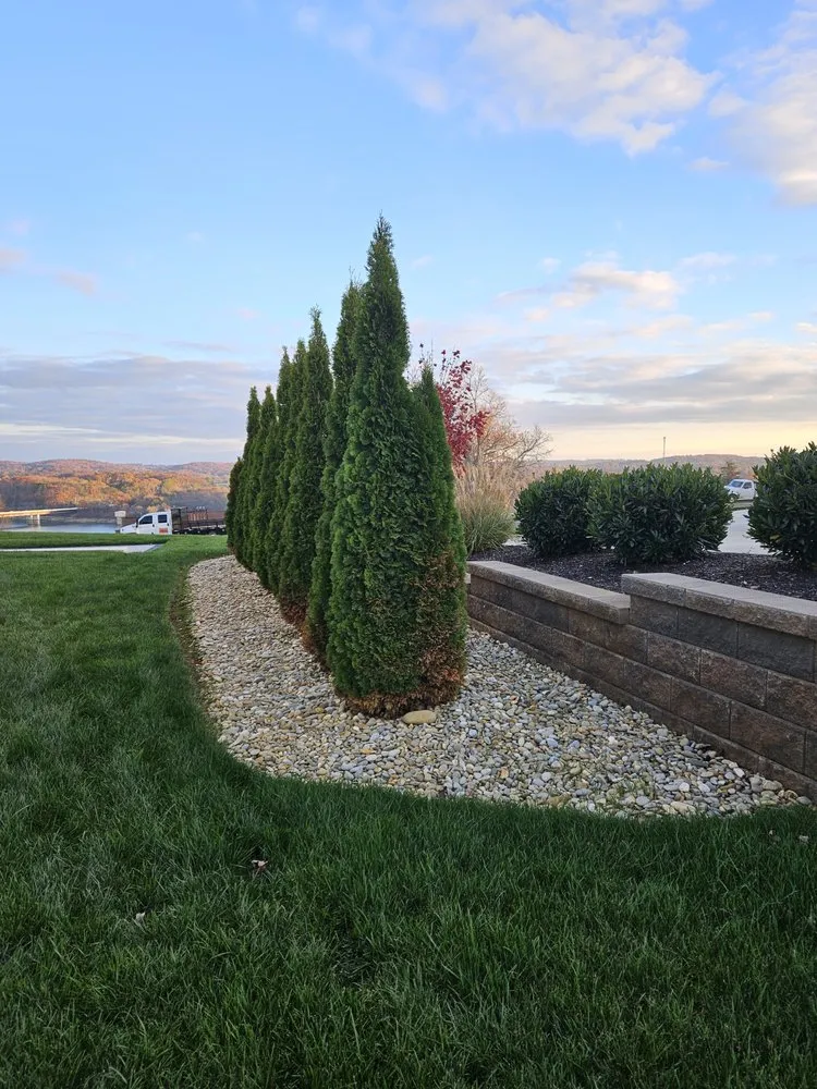 Professional residential landscaping in Morristown, TN by Tip Top Lawns And Landscaping