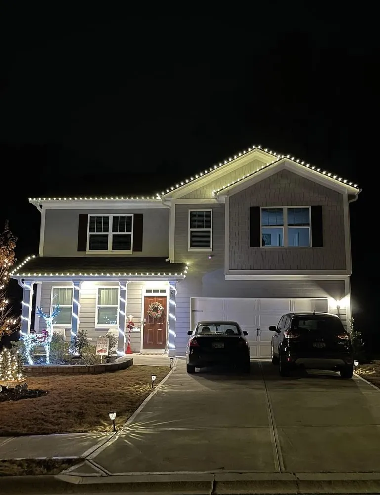 Custom residential landscaping in Jefferson, GA by Tip Top Services