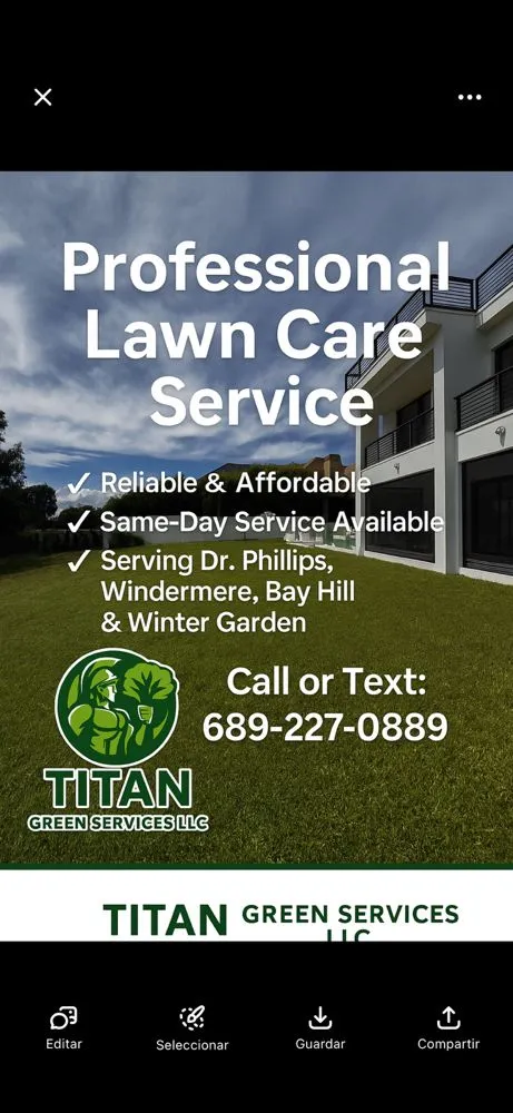 Professional residential landscaping in Winter Garden, FL - Titan Green Services